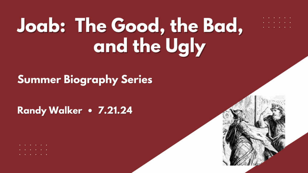 “The Good, the Bad, and the Ugly”   Various passages