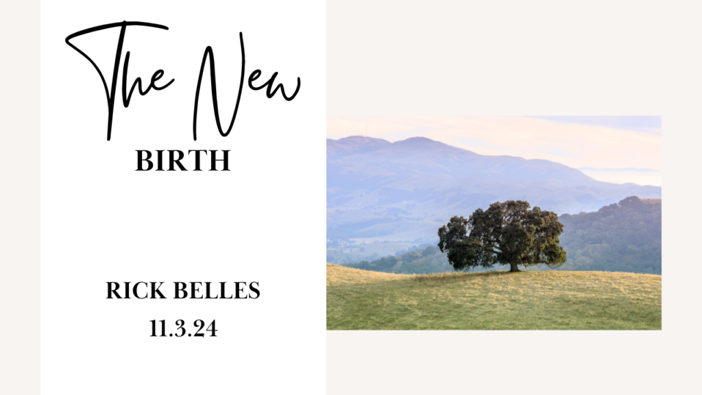 “The New Birth”   Various passages